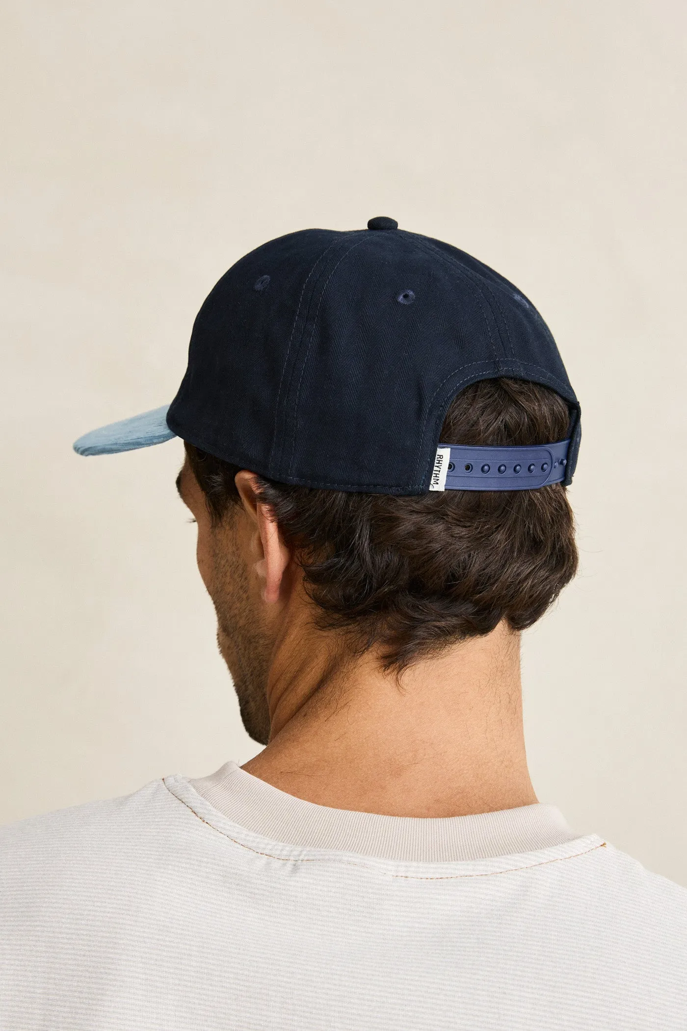 Drifter Cap Navy sold by Rhythm. product image thumbnail 3