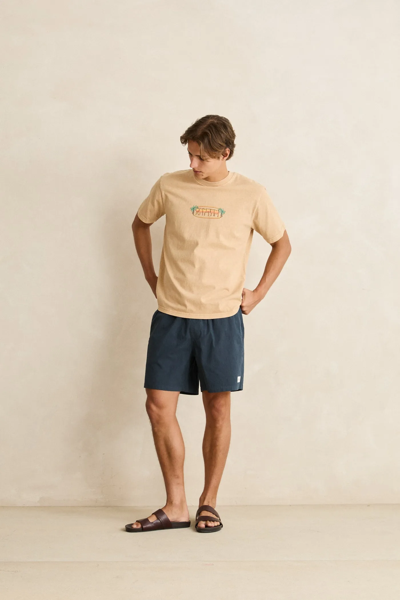 Out Of Office Vintage Ss T-Shirt Sand sold by Rhythm. product image thumbnail 4