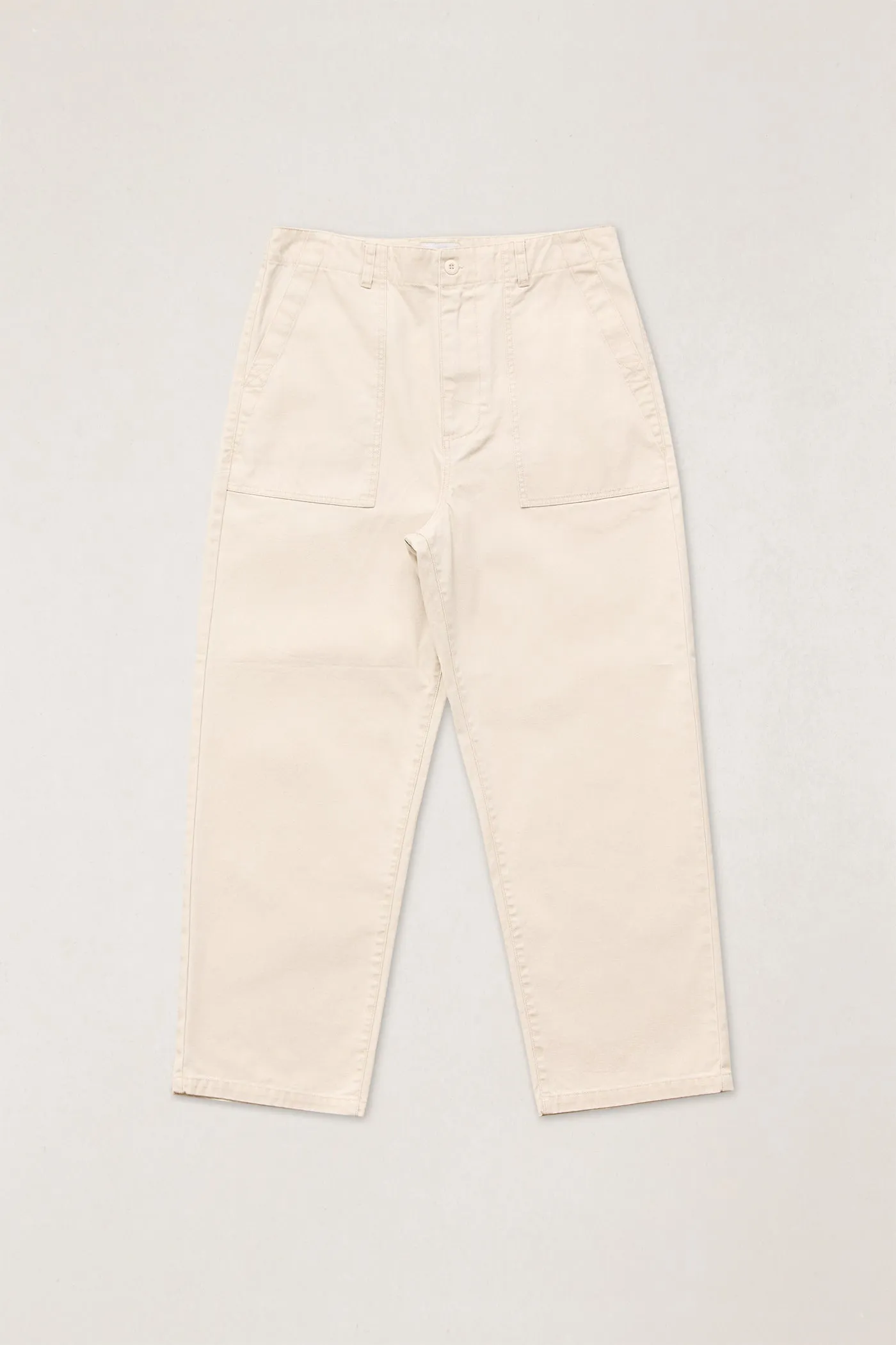 Worn Path Herringbone Loose Taper Pant Natural sold by Rhythm.
