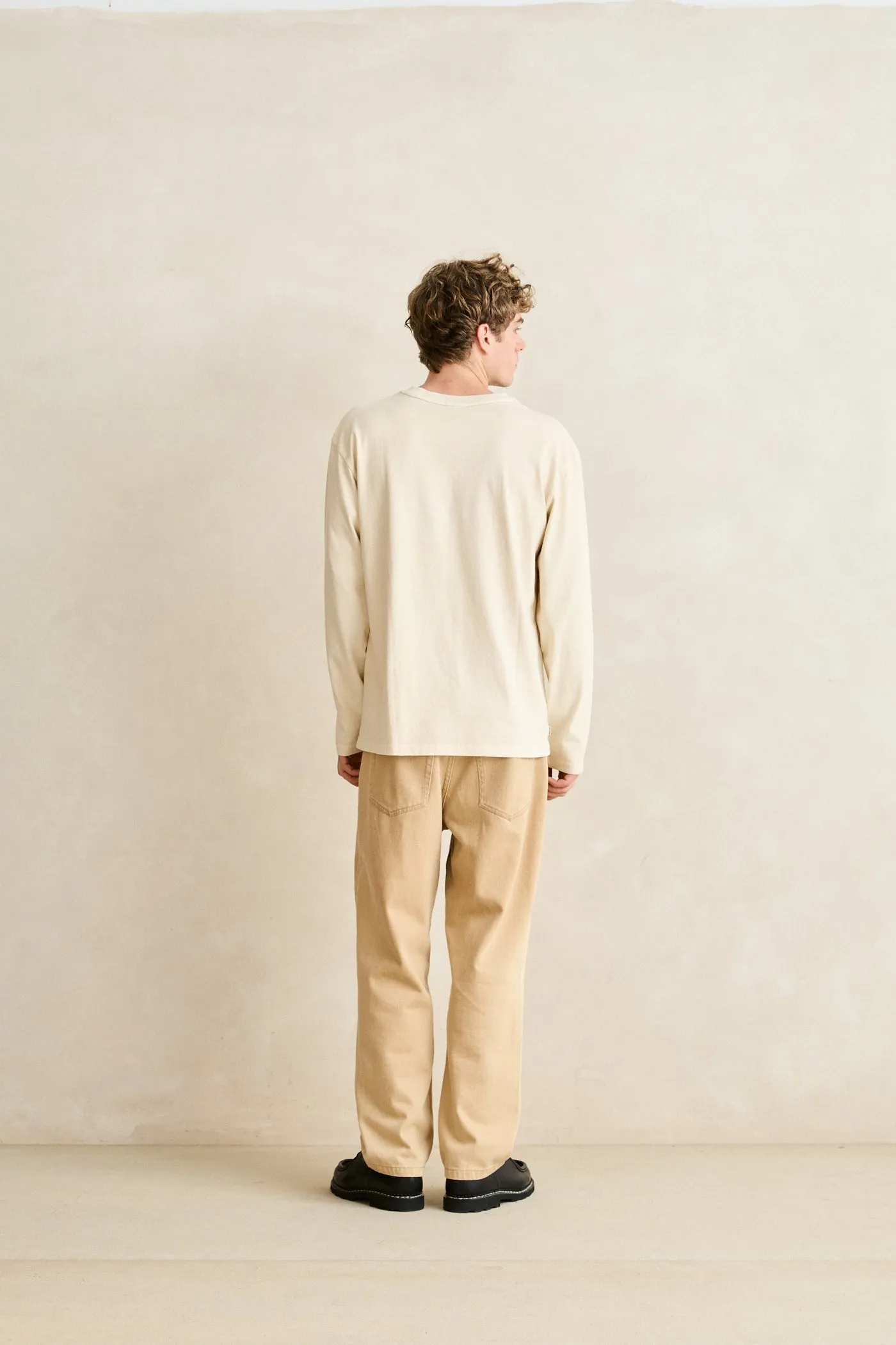 Headland Vintage Ls T-Shirt Vintage White sold by Rhythm. product image thumbnail 4
