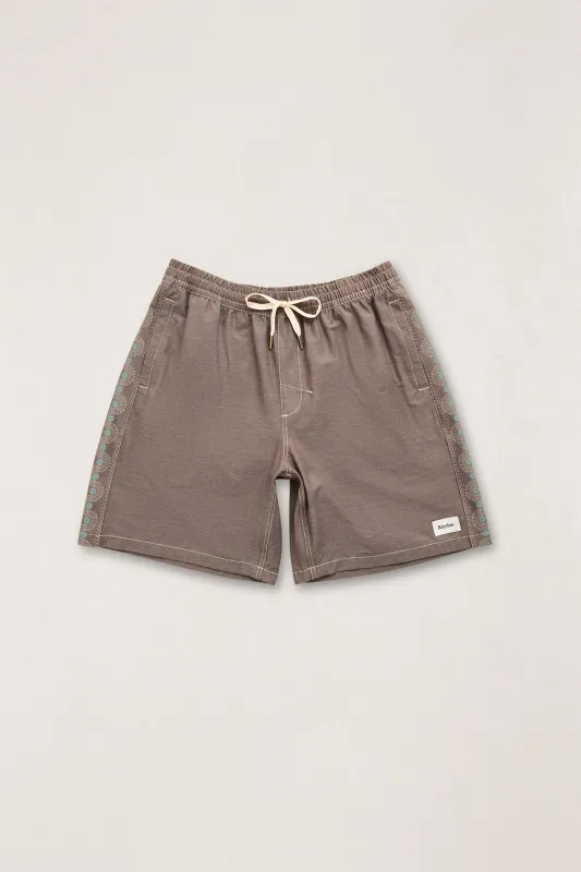 Manarola Beach Short Brown made by Rhythm.