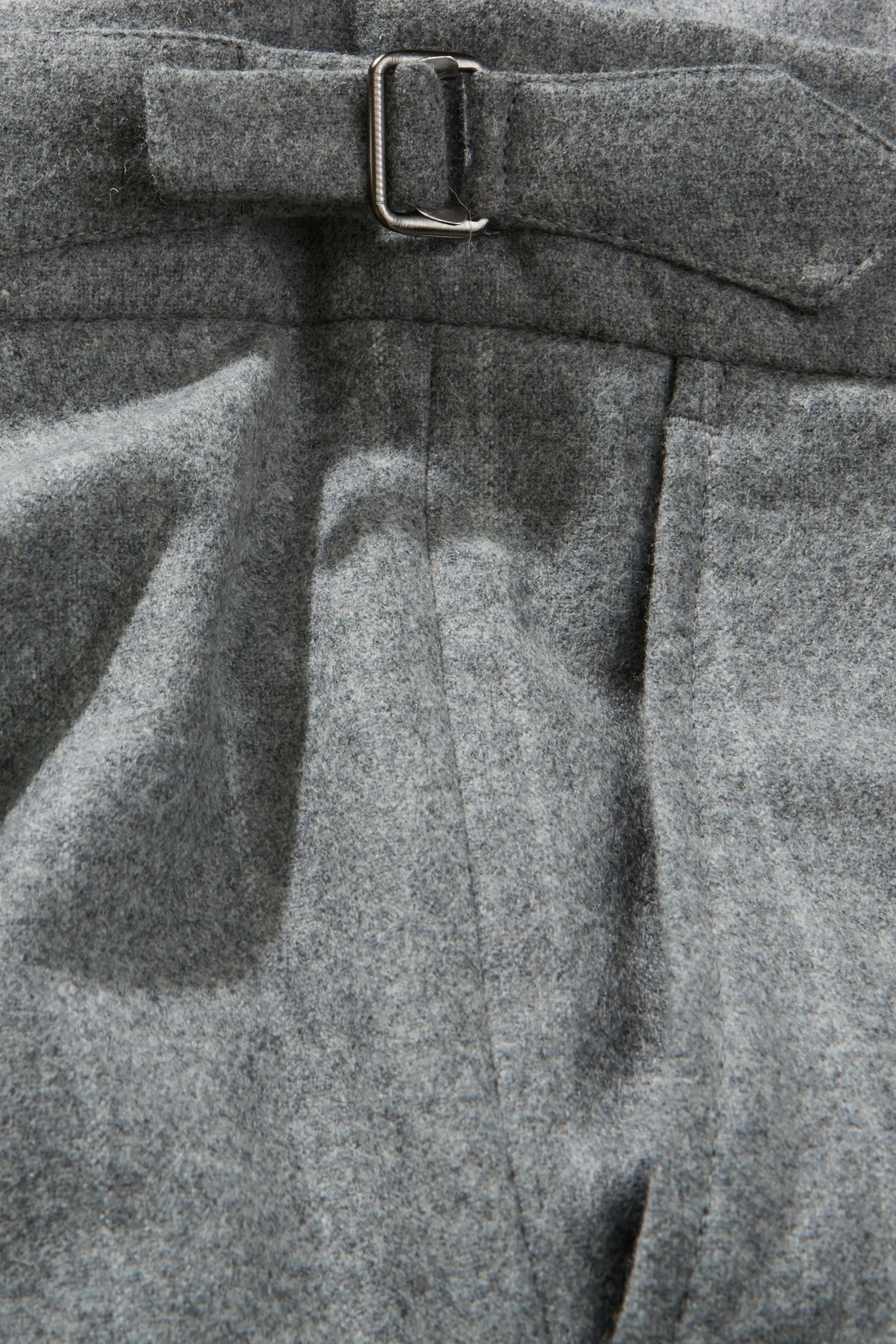 Hepworth Trousers – Grey Wool Chalk Stripe sold by Richard James product image thumbnail 2