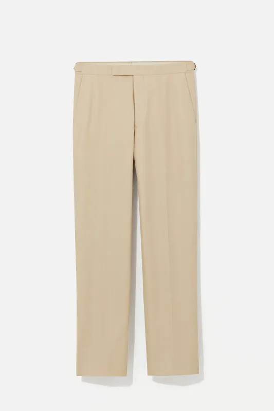 Chapman Trousers – Ivory Cavalry Twill sold by Richard James