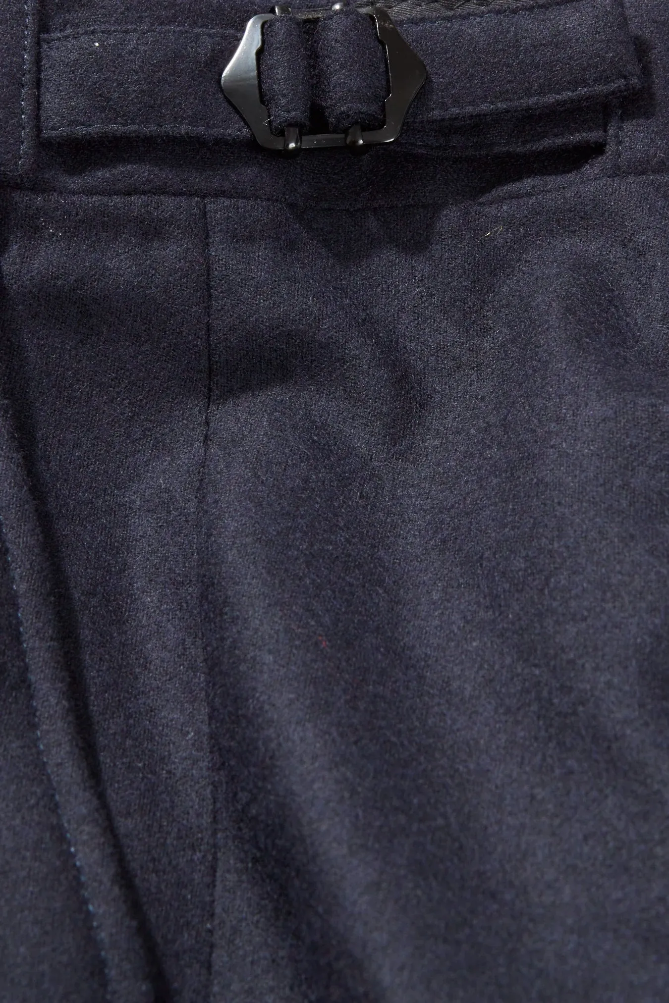 Chapman Trousers – Navy Wool & Cashmere Flannel sold by Richard James product image thumbnail 2