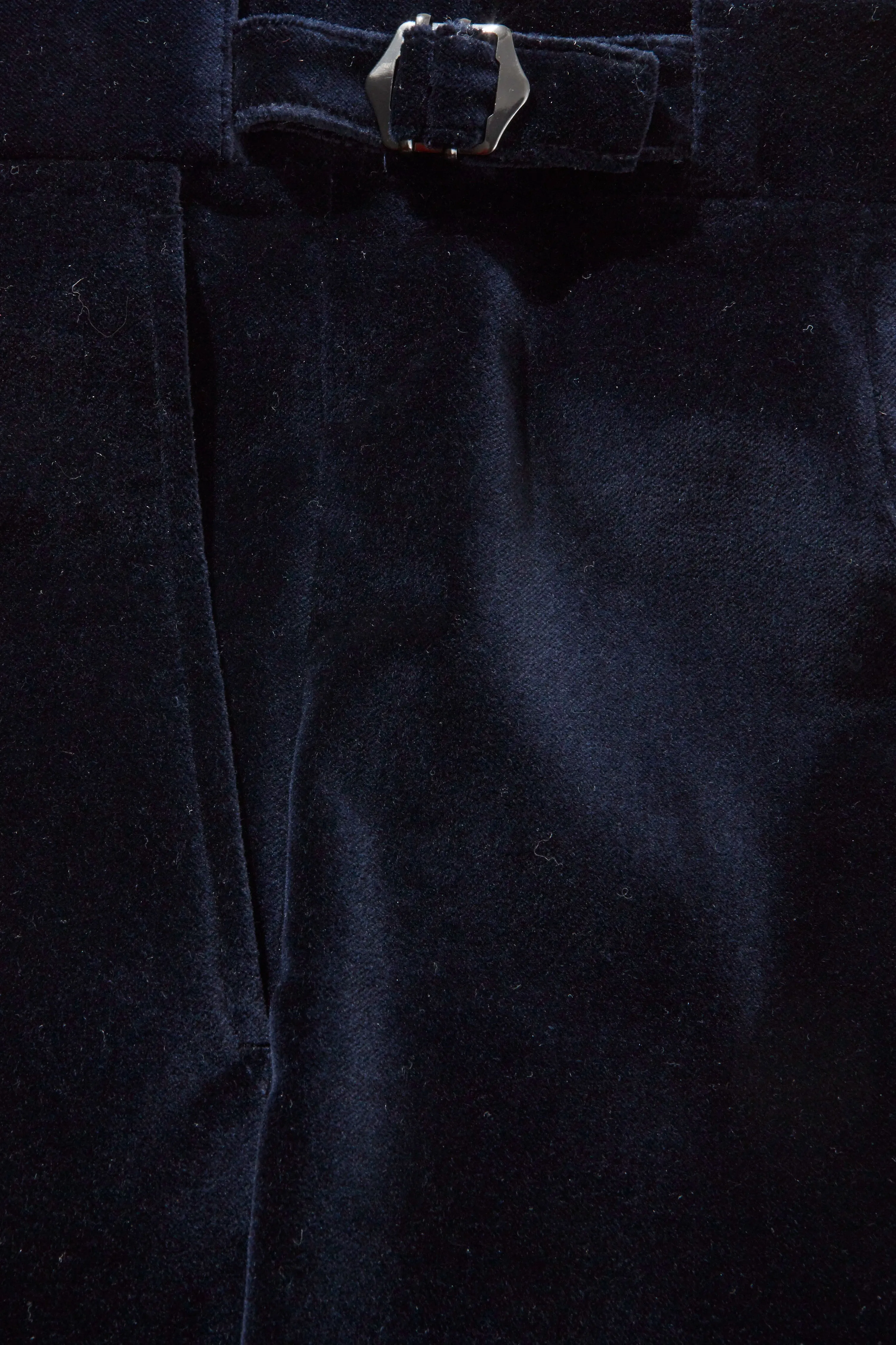 Evening Trousers – Navy Velvet sold by Richard James product image thumbnail 2