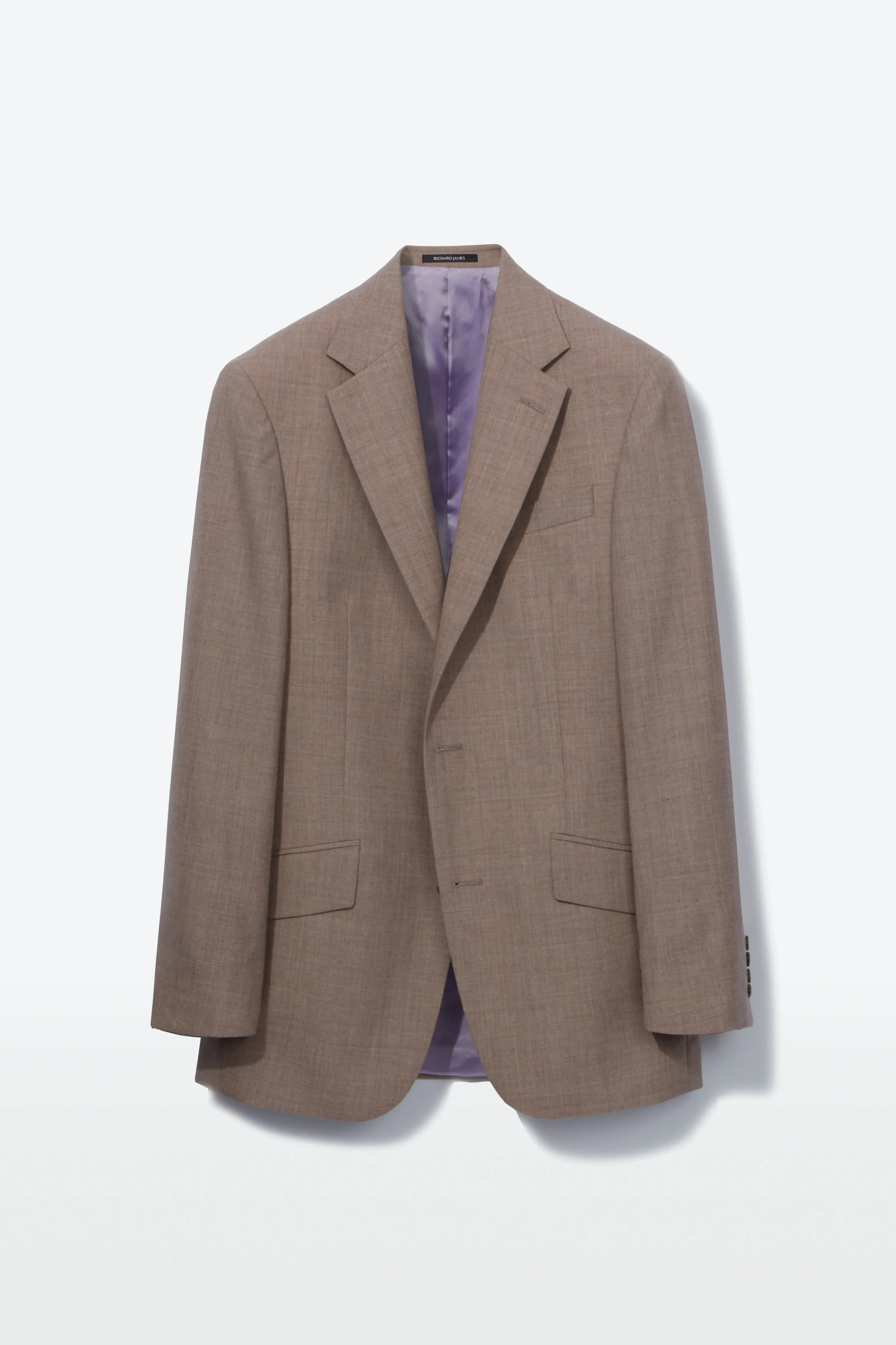 Chapman Jacket – Oat Wool Fresco sold by Richard James