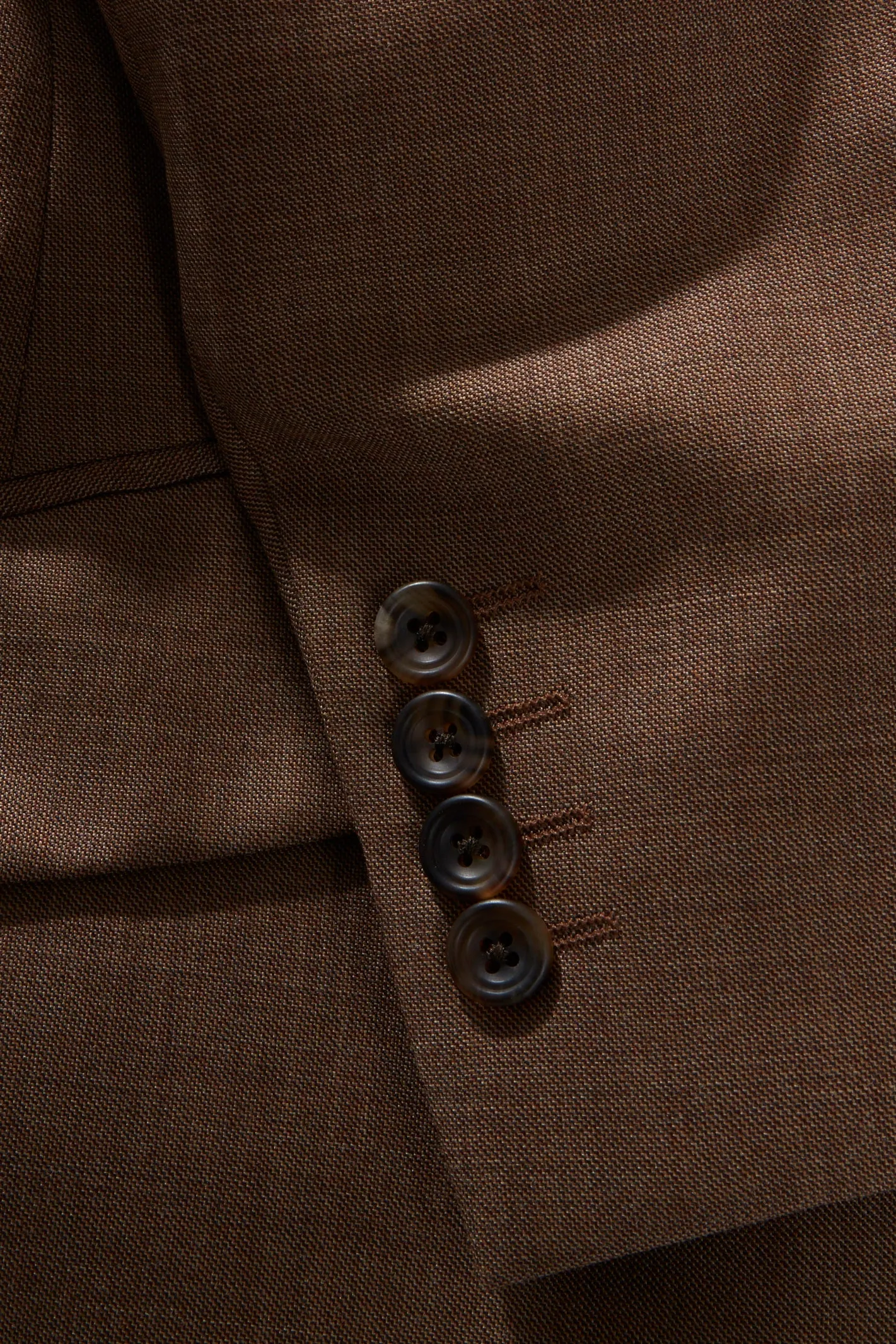 Chapman Jacket – Mocha Sharkskin sold by Richard James product image thumbnail 5