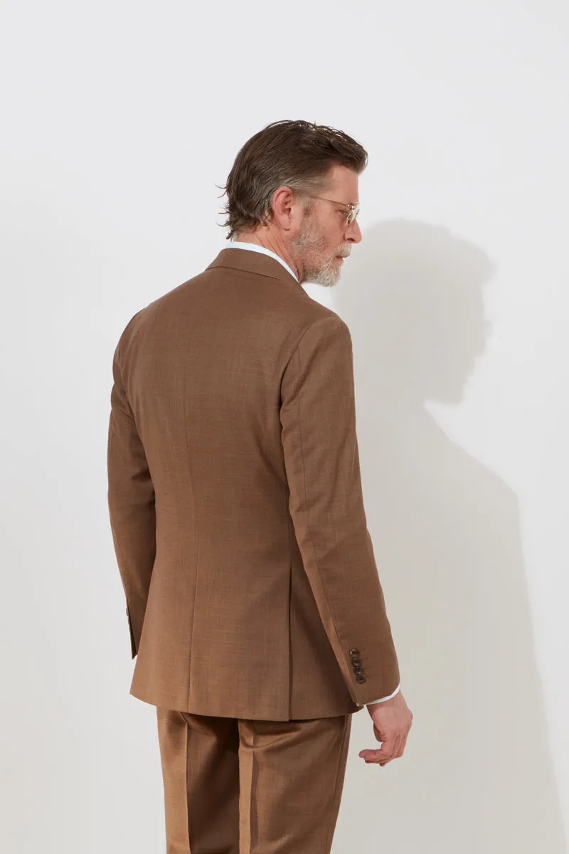 Chapman Jacket – Mocha Sharkskin sold by Richard James product image thumbnail 2