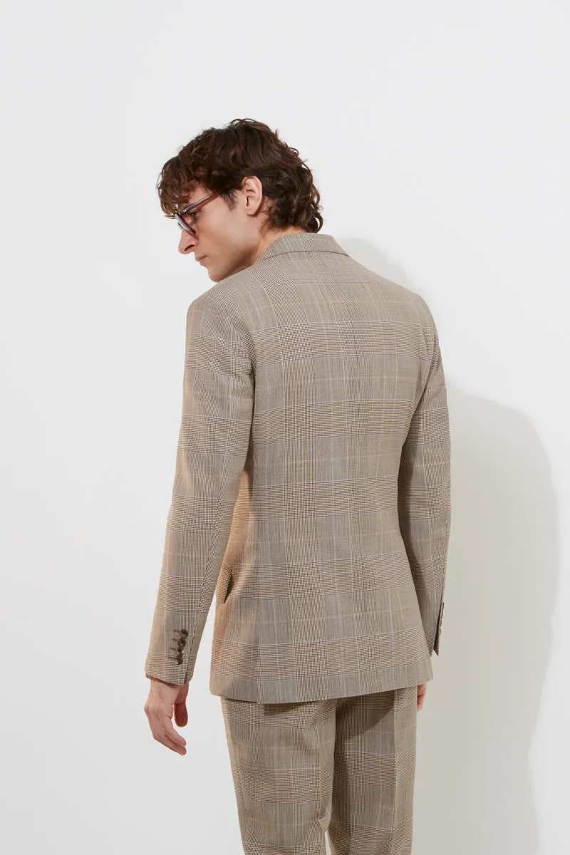 Chapman Jacket – Brown Prince Of Wales Check sold by Richard James product image thumbnail 2