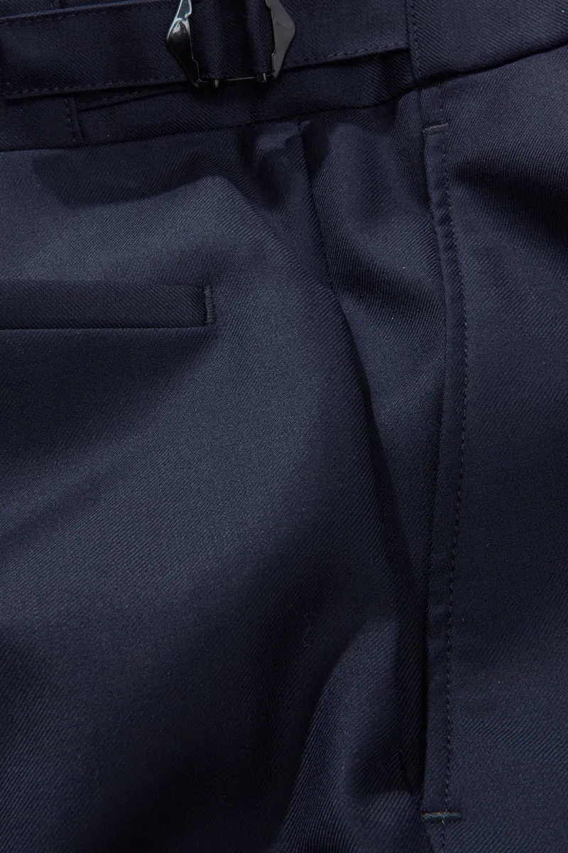 Trousers - Navy Voyager Wool sold by Richard James product image thumbnail 4