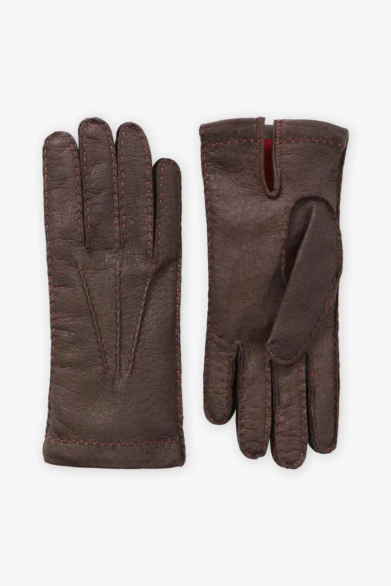 Peccary Leather Gloves sold by Richard James