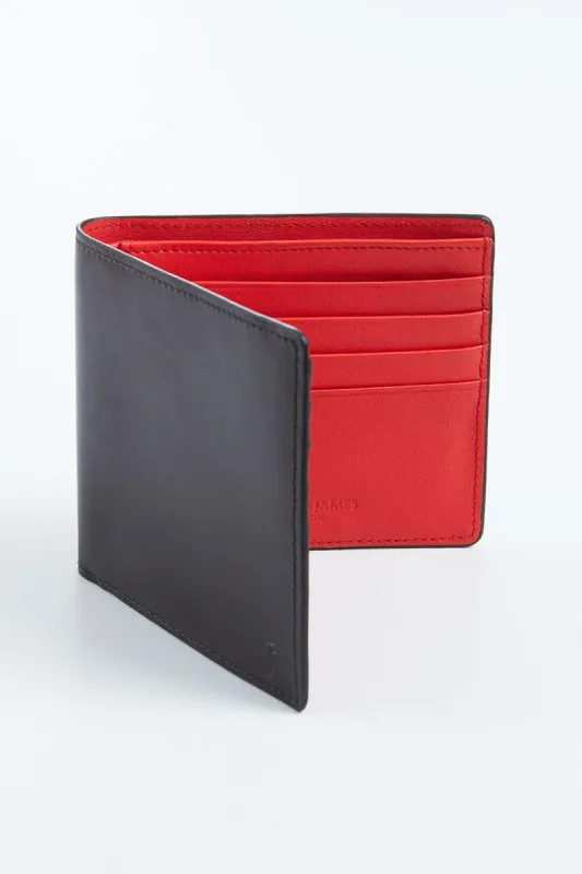 Two-Tone Wallet in Calf Leather made by Richard James