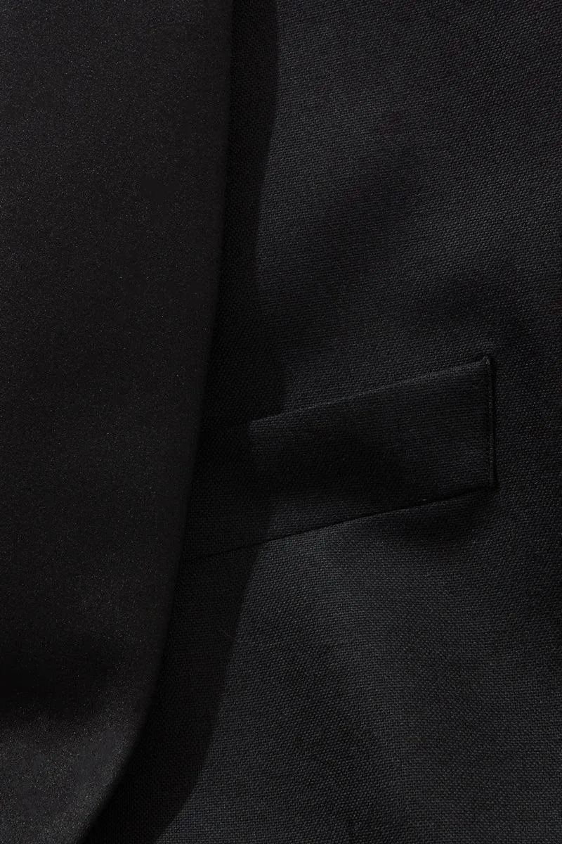 Black Shawl Collar Evening Suit sold by Richard James product image thumbnail 5