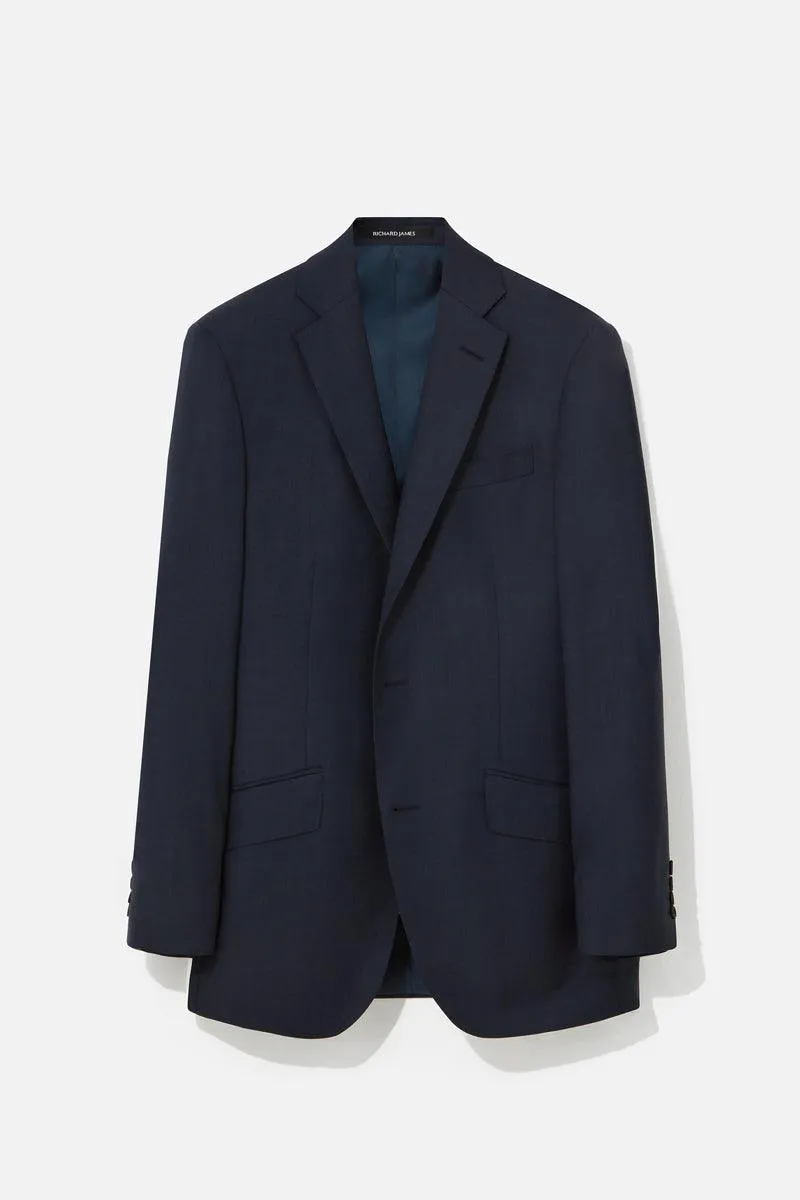 Dark Blue Sharkskin Suit sold by Richard James product image thumbnail 3
