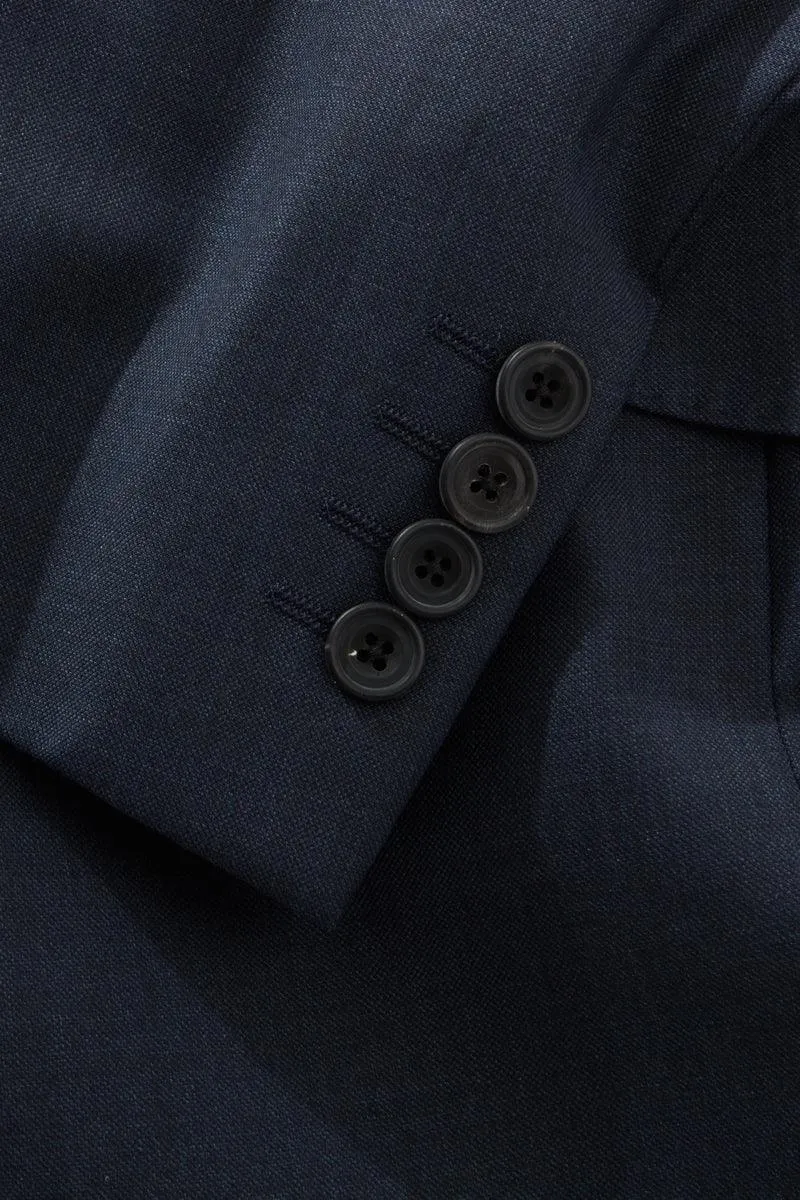 Dark Blue Sharkskin Suit sold by Richard James product image thumbnail 4