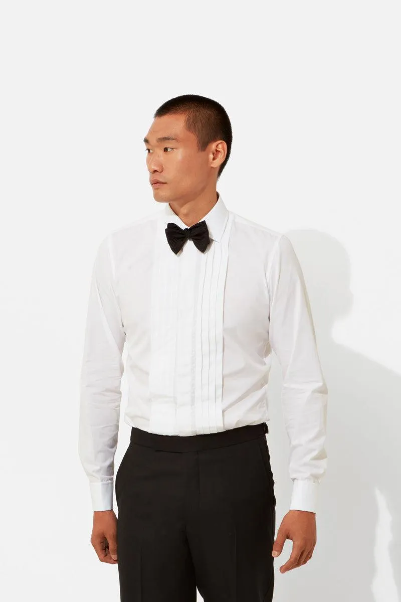 Contemporary Pleated Evening Shirt sold by Richard James