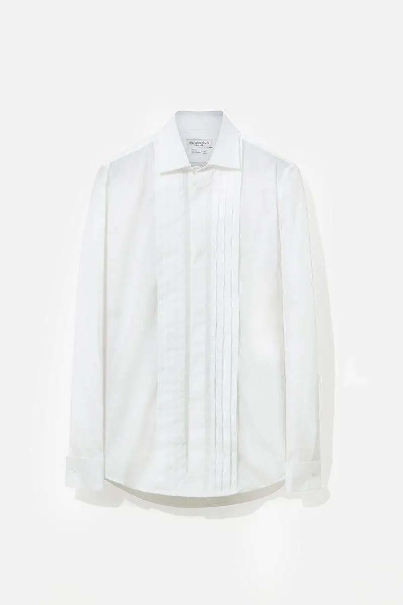 Contemporary Pleated Evening Shirt sold by Richard James product image thumbnail 2