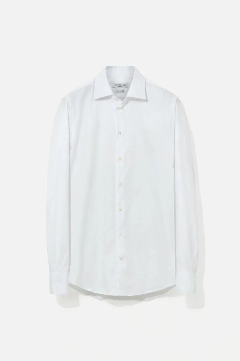 Contemporary Poplin Formal Shirt sold by Richard James product image thumbnail 2