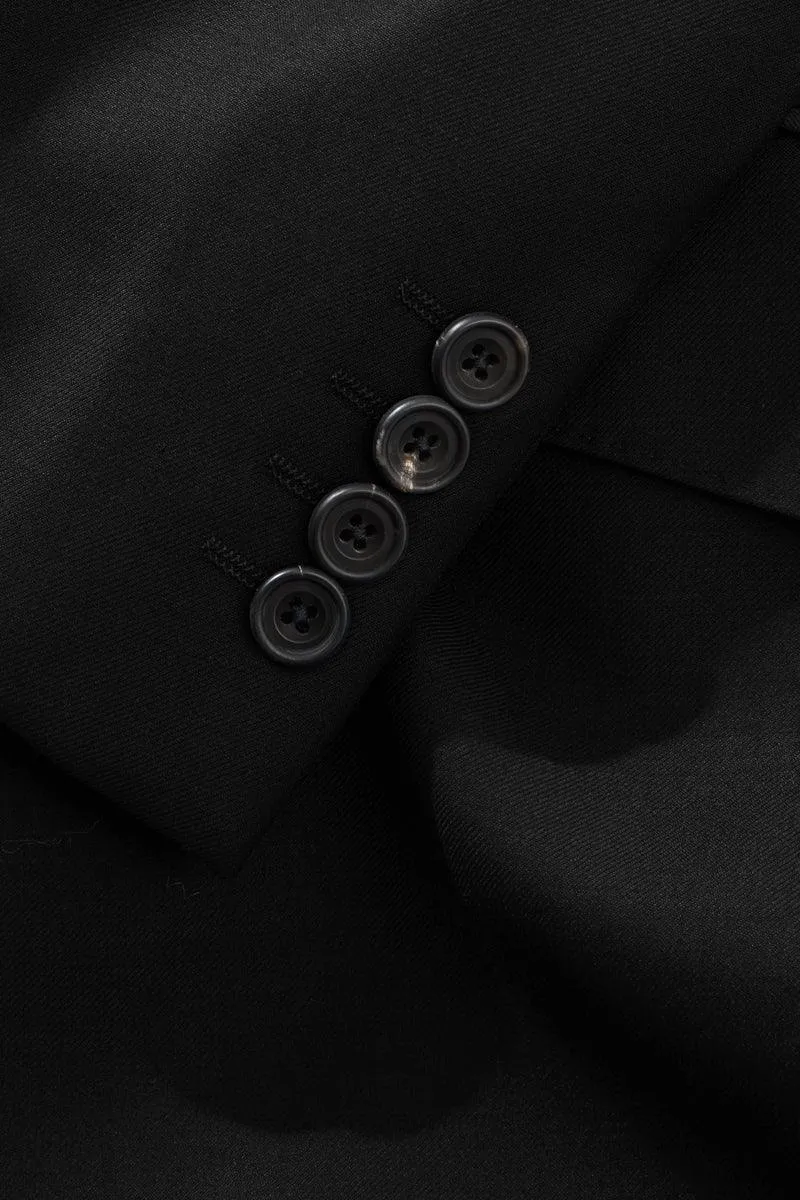 Black Classic Twill Jacket sold by Richard James product image thumbnail 5