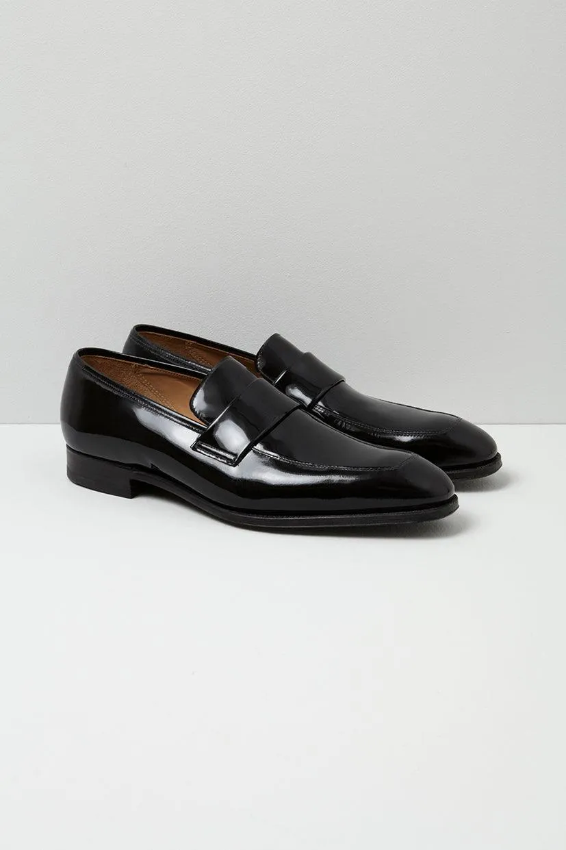 Walton Patent Leather Loafer sold by Richard James