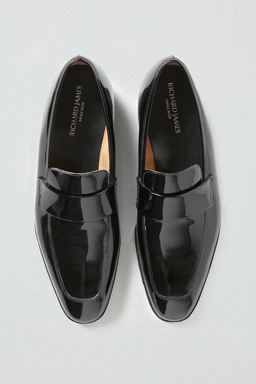 Walton Patent Leather Loafer sold by Richard James product image thumbnail 2