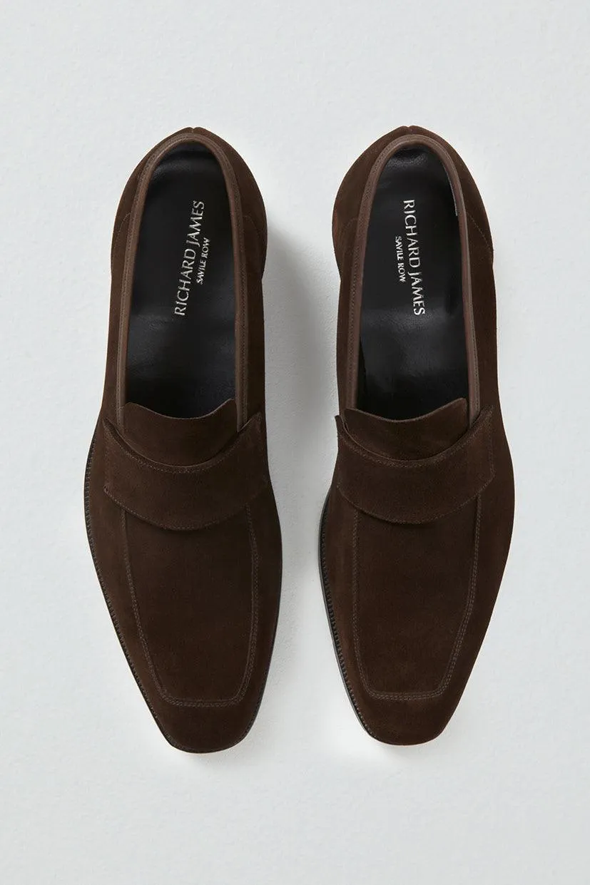 Walton Suede Loafer sold by Richard James product image thumbnail 2