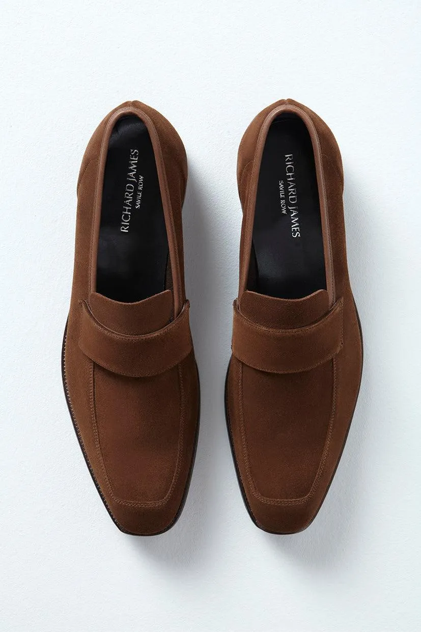 Walton Suede Loafer sold by Richard James product image thumbnail 2