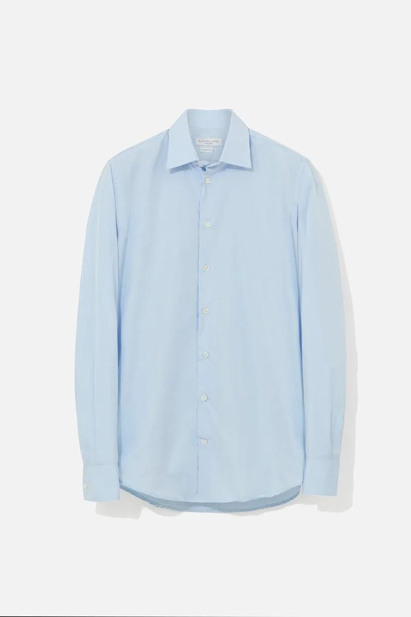 Contemporary Poplin Formal Shirt sold by Richard James product image thumbnail 2