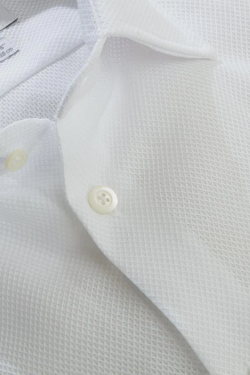 Contemporary Mesh Formal Shirt sold by Richard James product image thumbnail 4