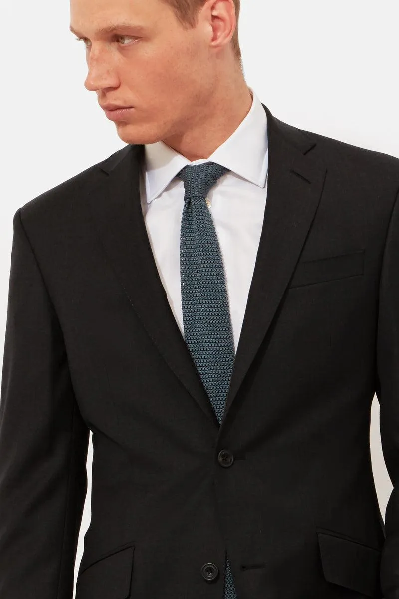 Charcoal Classic Twill Jacket sold by Richard James product image thumbnail 4