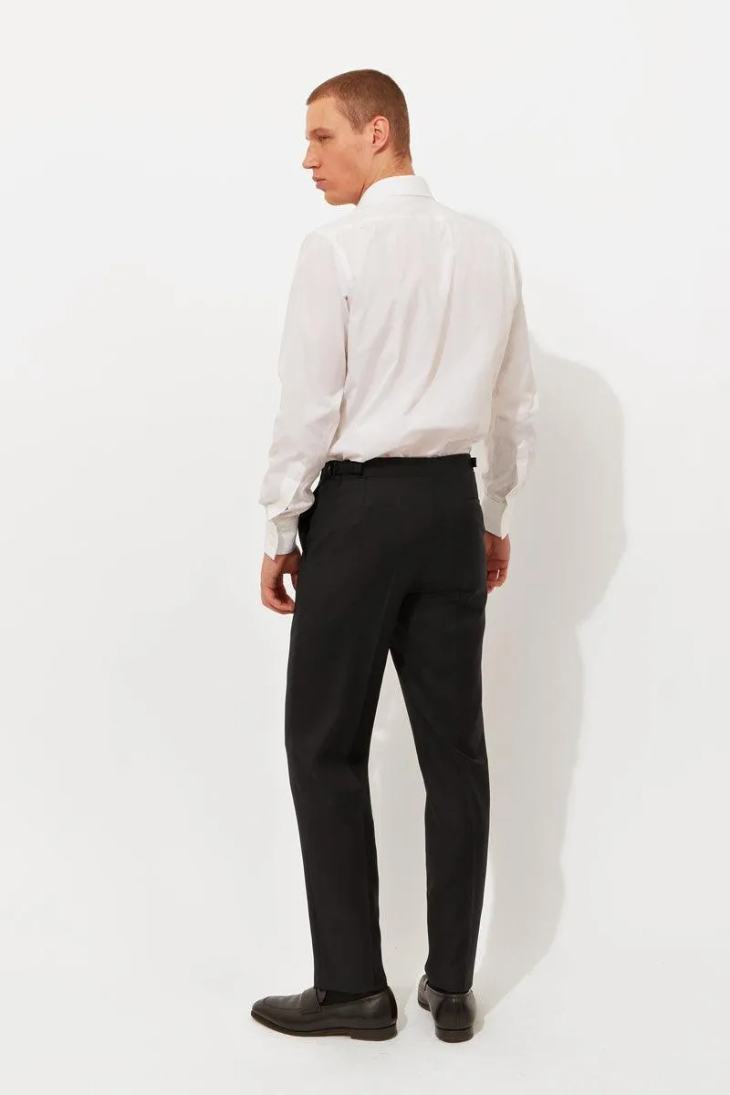 Black Classic Twill Trousers sold by Richard James product image thumbnail 2