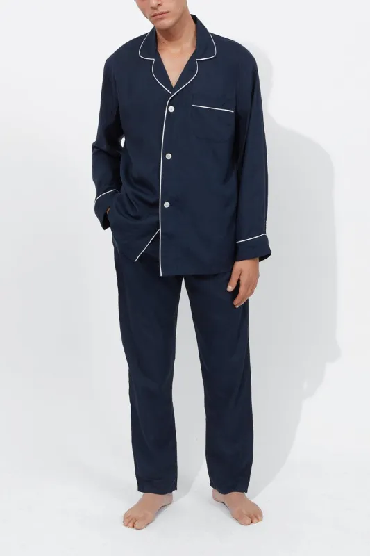 Pyjama Two Piece in Silk sold by Richard James