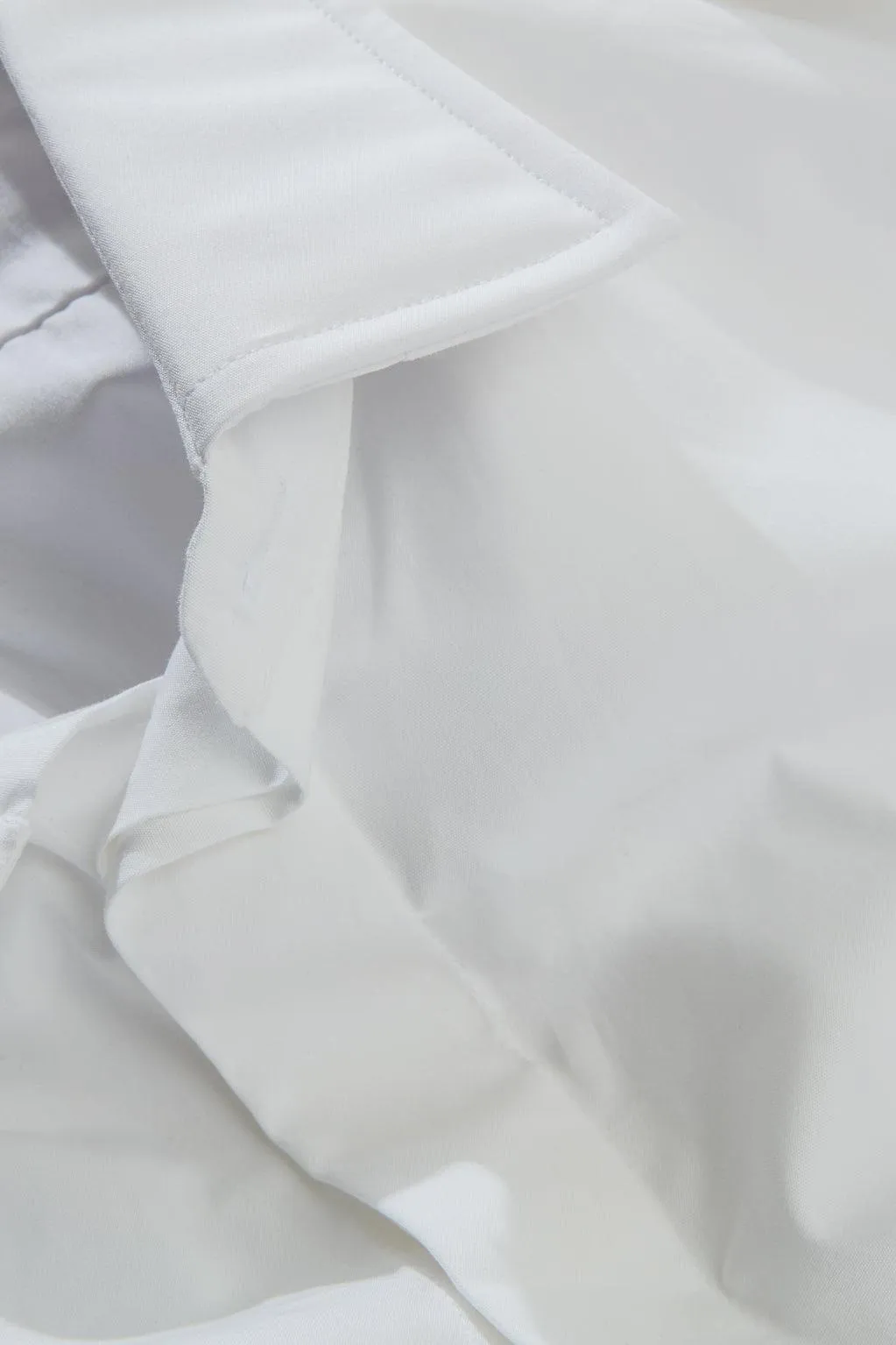 Fly Front Double Cuff Poplin Cotton Shirt sold by Richard James product image thumbnail 4