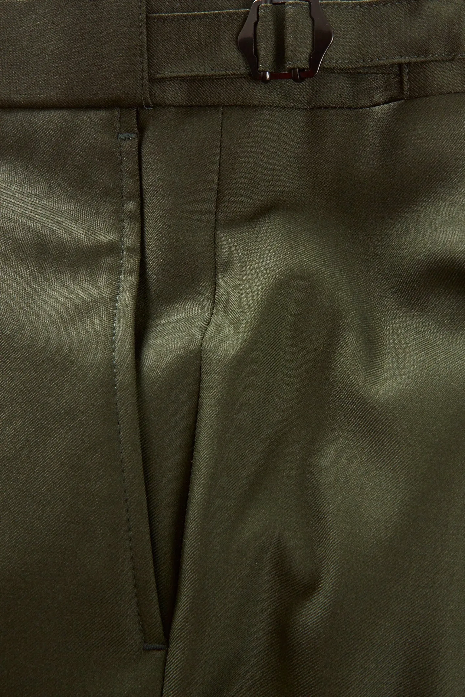 Chapman Suit – Dark Olive Virgin Wool Twill sold by Richard James product image thumbnail 4