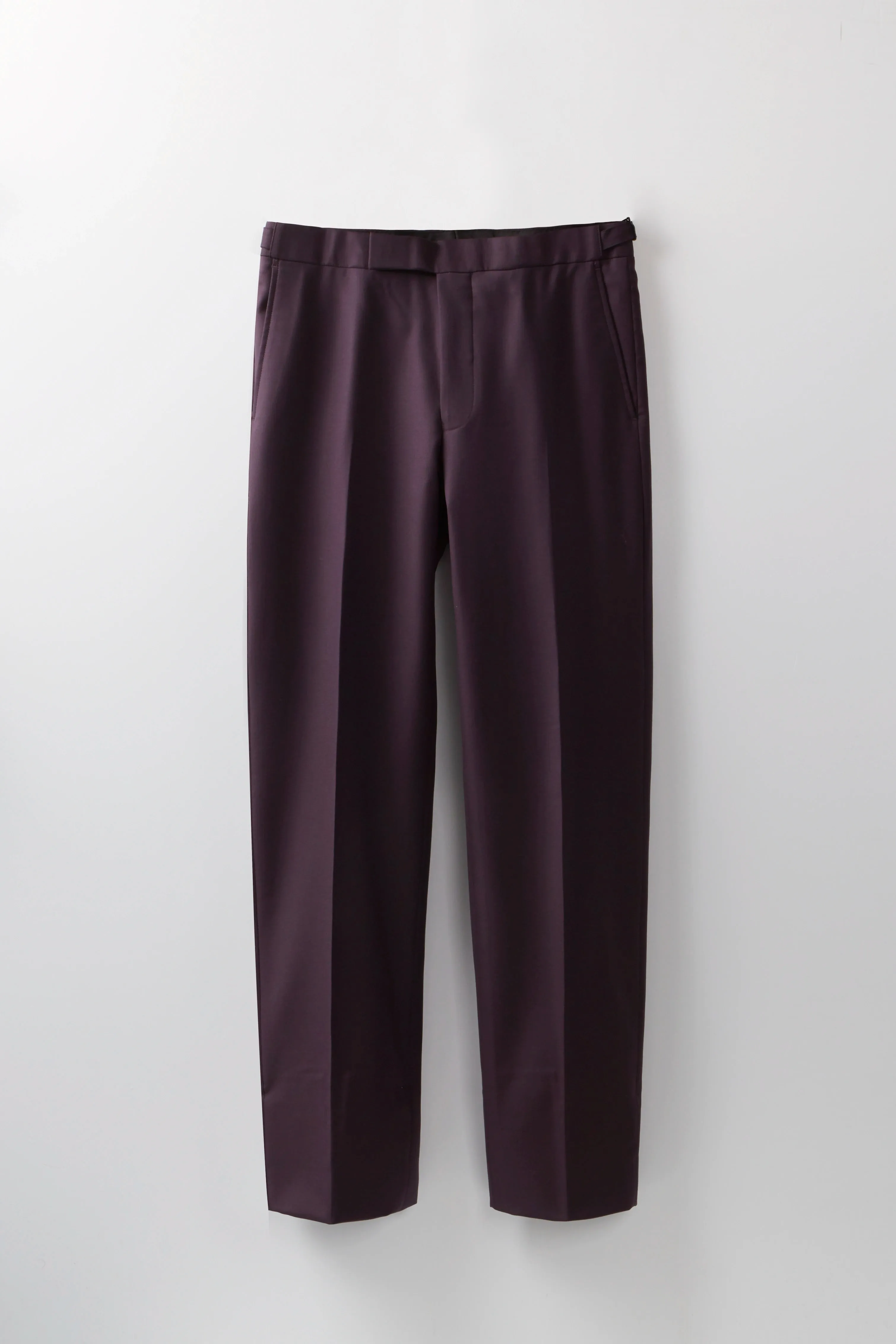 Chapman Suit – Aubergine Virgin Wool Twill sold by Richard James product image thumbnail 3