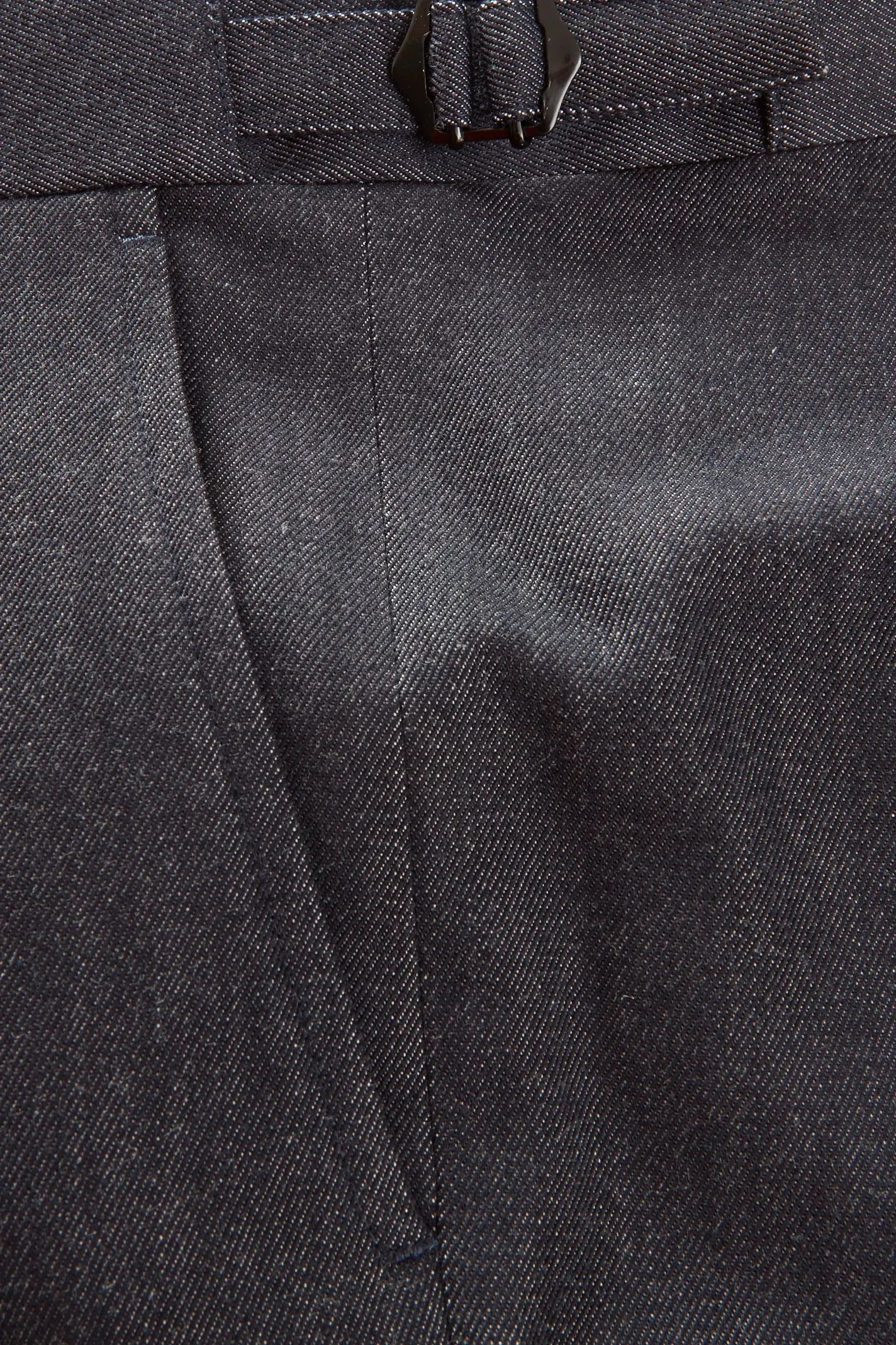 Hepworth Suit – Indigo Cotton & Wool Denim sold by Richard James product image thumbnail 4
