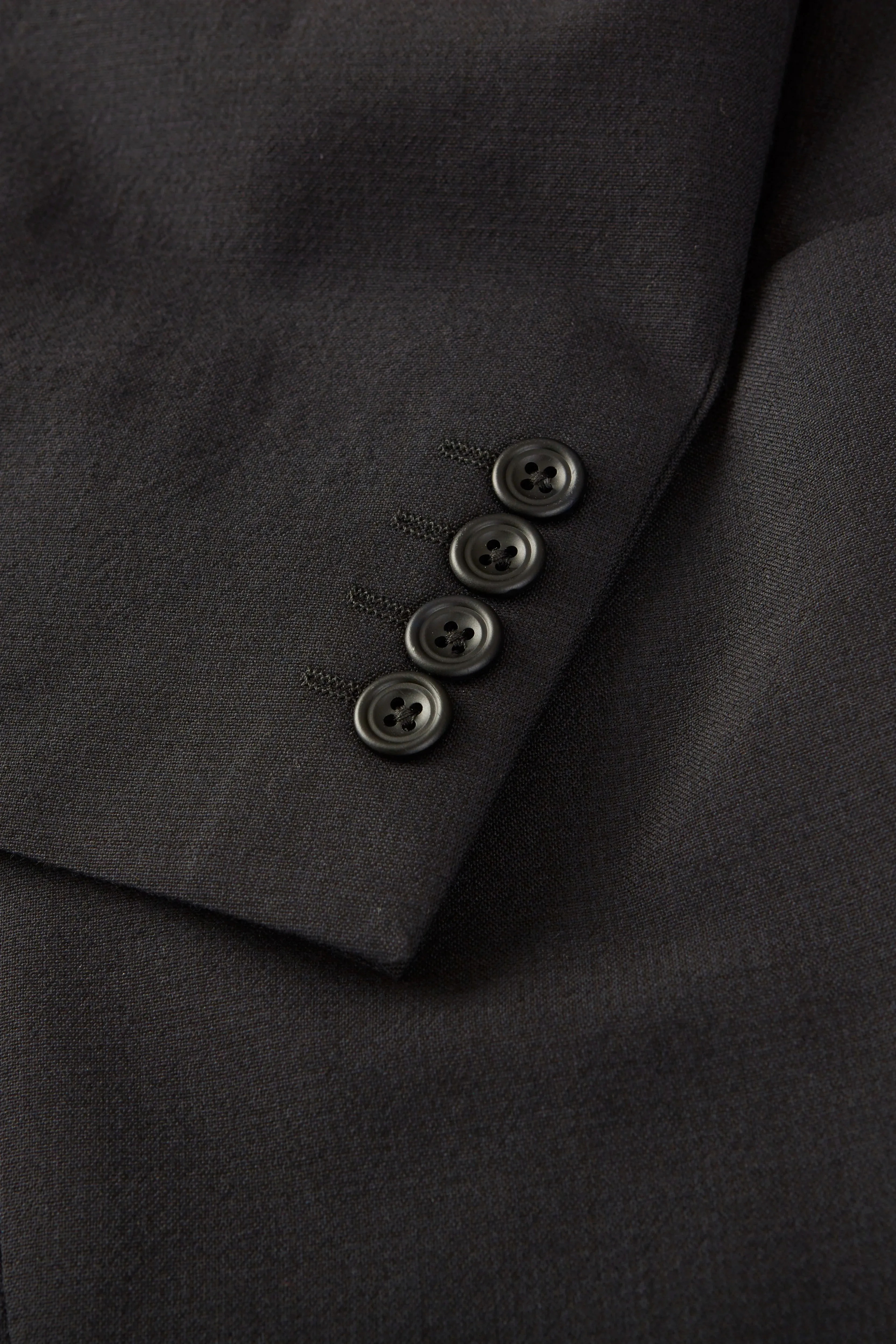 Chapman Jacket – Midnight Wool Plainweave sold by Richard James product image thumbnail 2