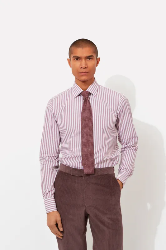 Bengal Stripe Shirt made by Richard James