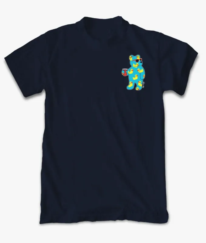Rubber Duck Bear Womens Tee sold by riot society