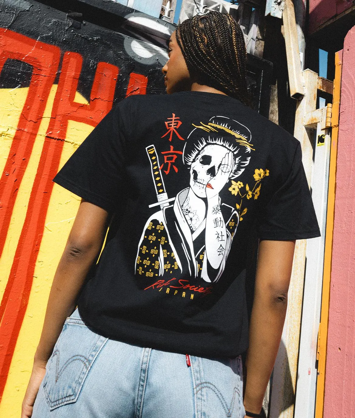 Geisha Shame 2.0 Womens Tee sold by riot society product image thumbnail 2
