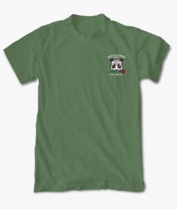 Day of the Dead Panda Rose Mens T-Shirt sold by riot society