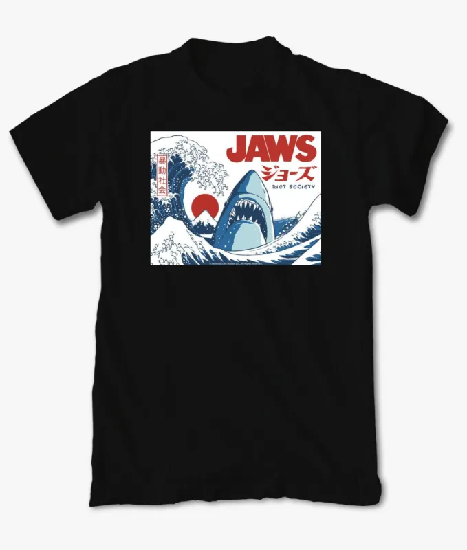JAWS Shark Wave Boys Tee sold by riot society