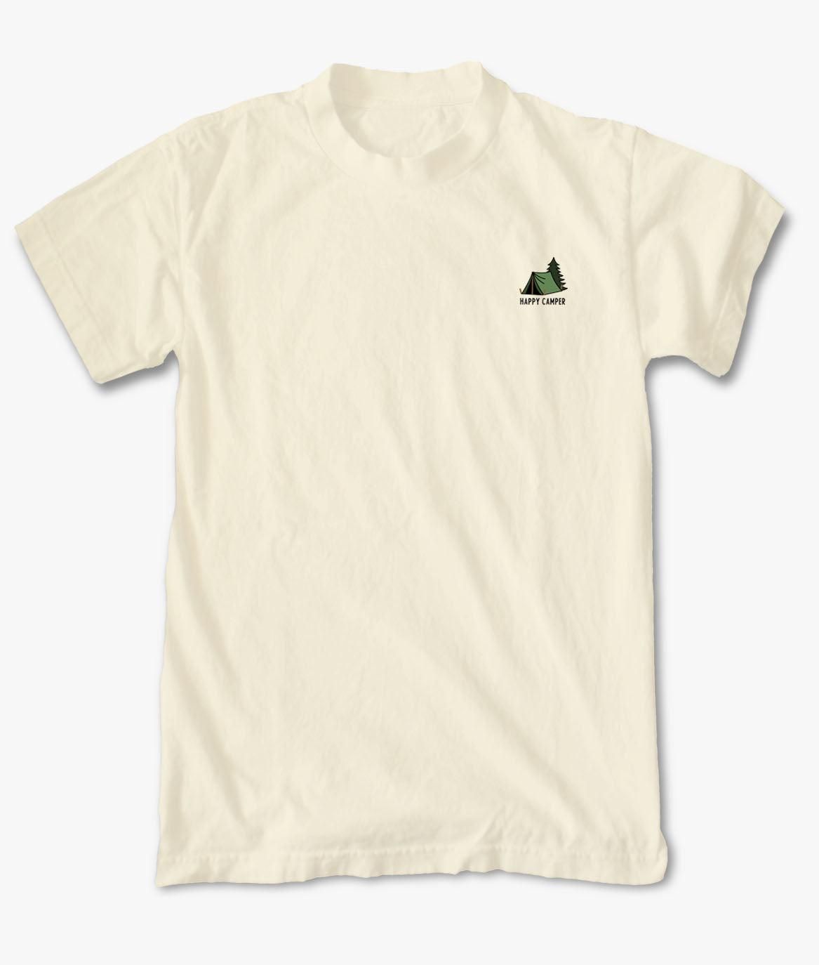 Happy Camper Embroidered Womens Tee sold by riot society