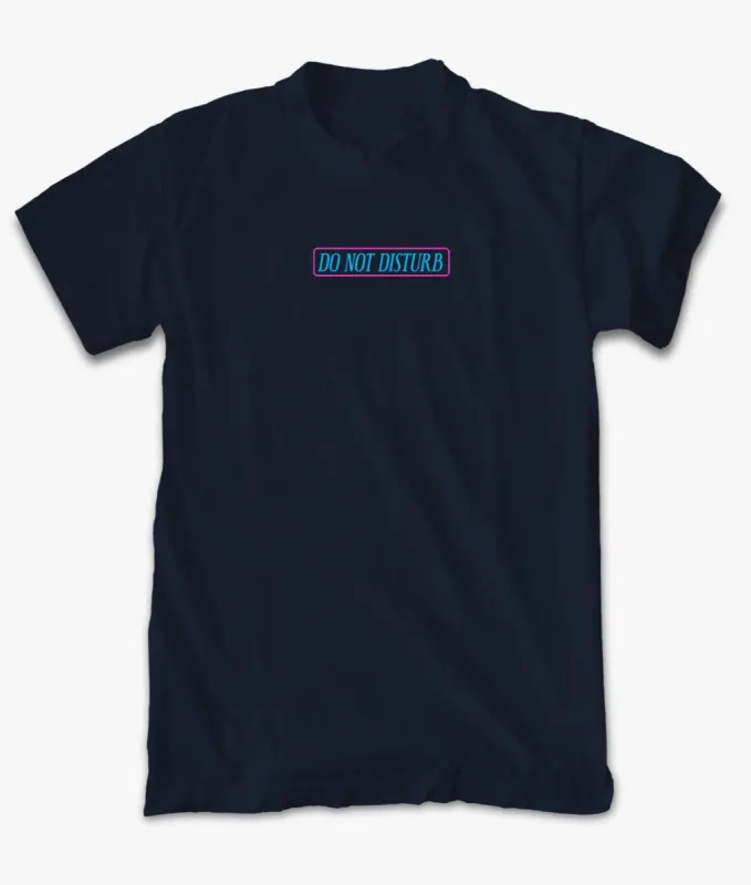 Do Not Disturb Embroidered Womens Tee sold by riot society