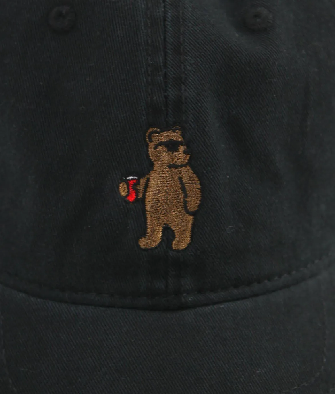 Riot Bear Embroidered Dad Hat sold by riot society product image thumbnail 3