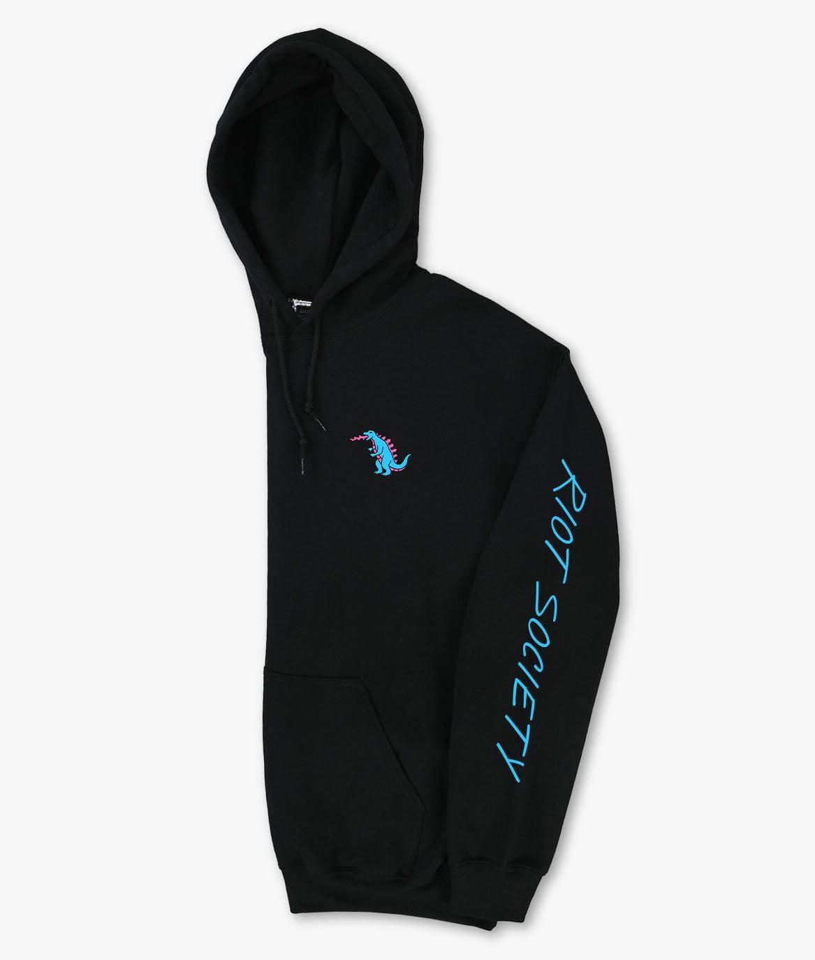 Godzilla Kaiju Embroidered Mens Hoodie sold by riot society product image thumbnail 4