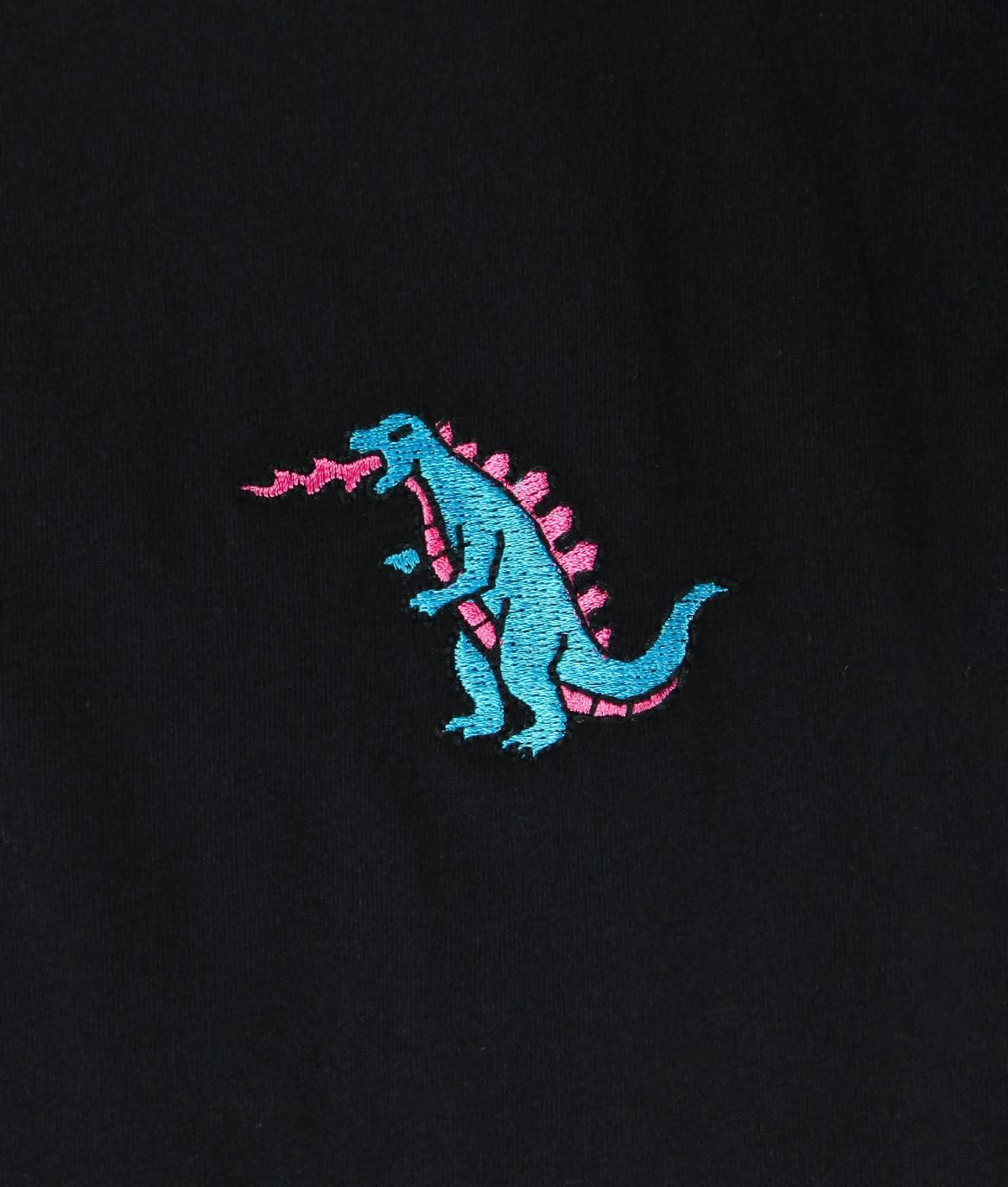 Godzilla Kaiju Embroidered Mens Hoodie sold by riot society product image thumbnail 2