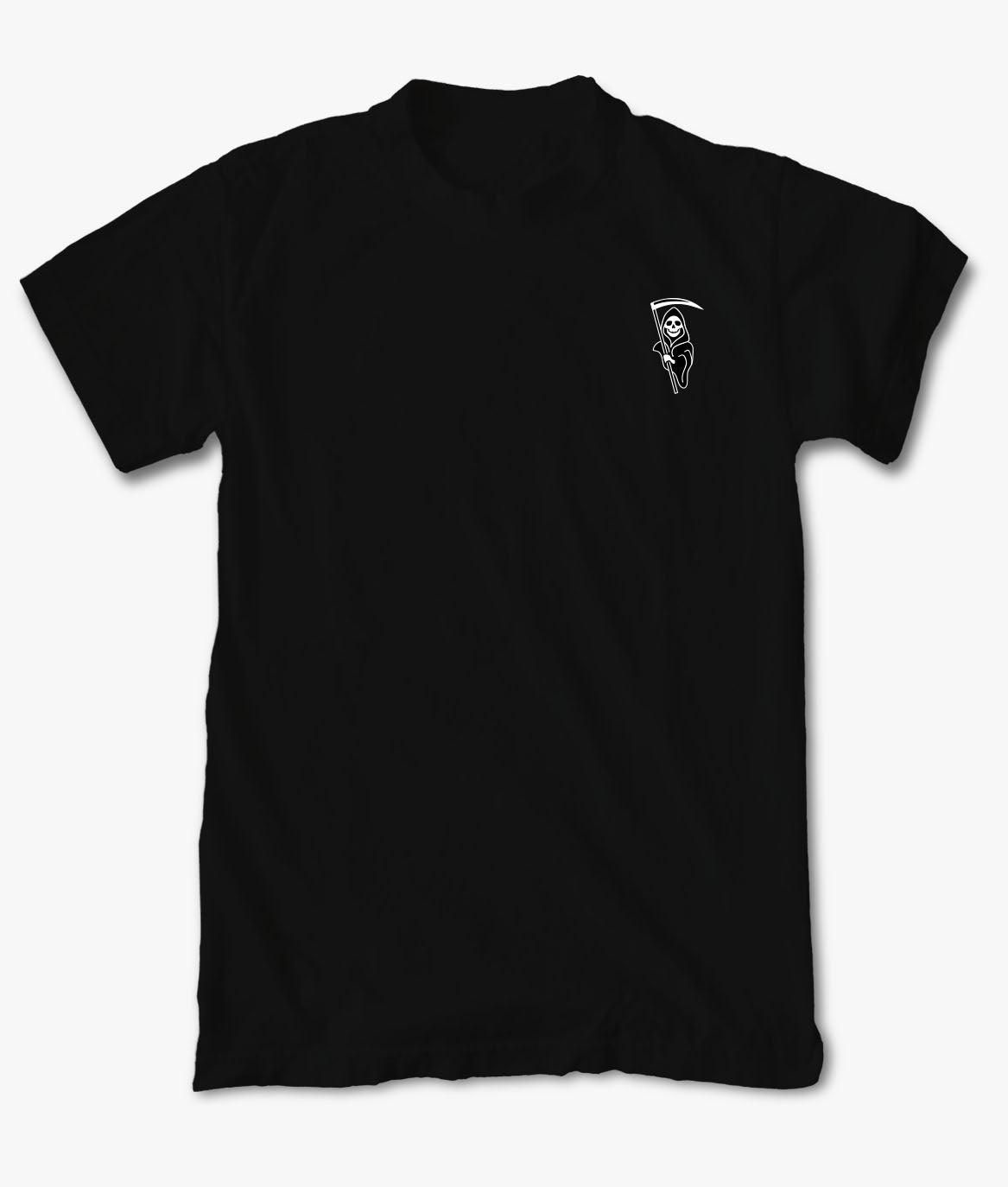 Reaper Embroidered Mens T-Shirt sold by riot society