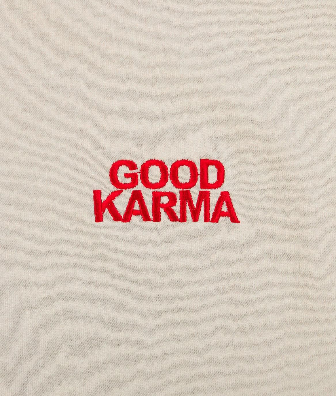 Good Karma Embroidered Womens Tee sold by riot society product image thumbnail 2