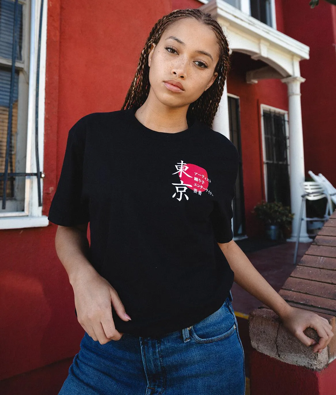 Geisha DJ World Tour Womens Tee sold by riot society